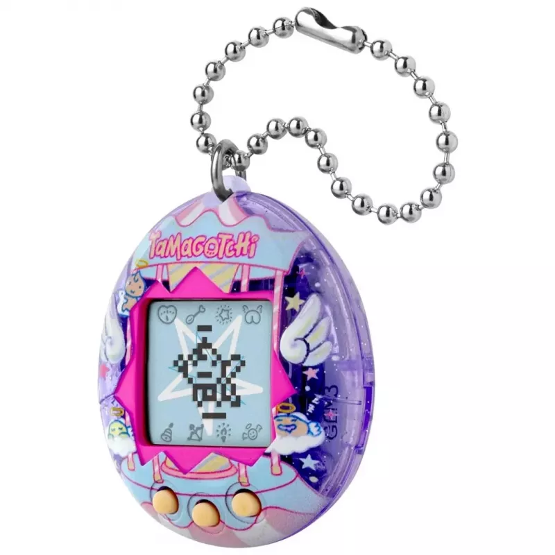 BND Tamagotchi Original - Angel Carousel virtuaalilemmikki lelu, valkoinen