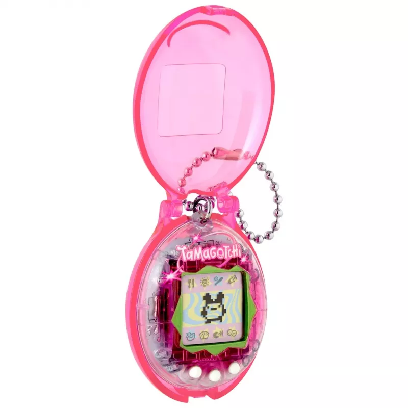 BND Tamagotchi Original virtuaalilemmikki suojakotelolla - pinkki
