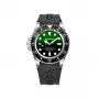 Bobroff BF0002i-BFSTN miesten analoginen kvartsikello 42mm musta ruostumaton teräs