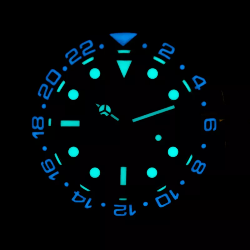 BOBROFF BF0007 unisex kvartsi analoginen kello 41mm ruostumaton teräskotelo musta kellotaulu nahkaranneke