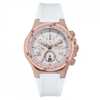 BOBROFF BF1002L25 unisex analoginen kvartsikello 43mm ruostumaton teräskotelo musta nahkaranneke