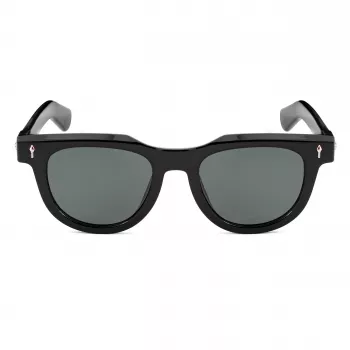 BOBROFF BFG0011-C1 unisex-aurinkolasit - klassinen täysreunainen muovikehys UV400-suojalla