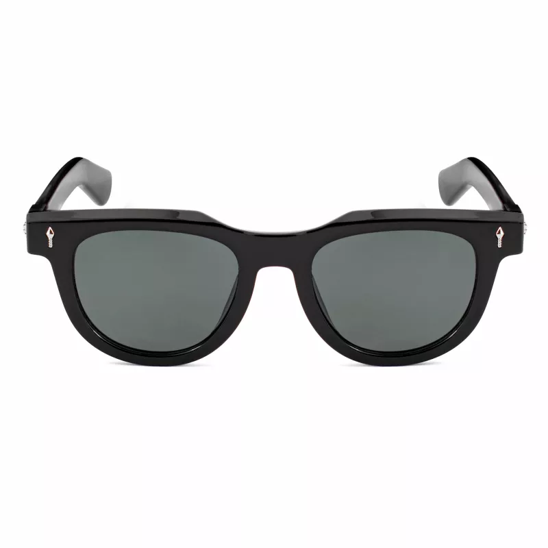 BOBROFF BFG0011-C1 unisex-aurinkolasit - klassinen täysreunainen muovikehys UV400-suojalla