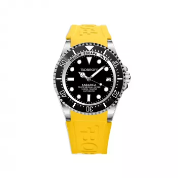 BOBROFF MAN BF0001-BFSTA 44mm kvartsi analoginen kello sininen kellotaulu teräs