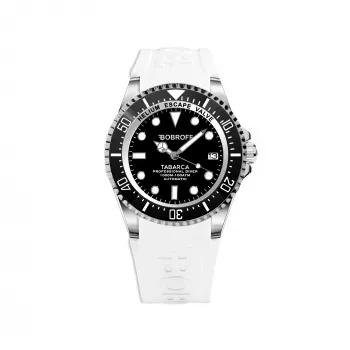 BOBROFF MAN BF0001-BFSTB analoginen kvartsikello 44mm musta nahka