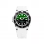 BOBROFF MAN BF0002i-BFSTB 44 mm analoginen kvartsikello musta nahka
