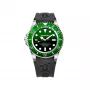 BOBROFF MAN BF0002ibvBFS analoginen kvartsikello 42mm musta kellotaulu nahkaranneke