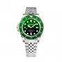 BOBROFF MAN BF0002ibvBFST 42 mm kvartsi analogikello - ruostumaton teräsranneke