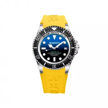BOBROFF MAN BF0003-BFSTA kvartsirannekello 44mm ruostumaton teräs