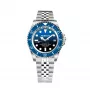 BOBROFF MAN BF0003baBFSTJ analoginen kvartsikello 42mm musta kellotaulu nahkaranneke