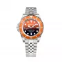 BOBROFF MAN BF0004ibnBFST 42mm kvartsikello analoginen sininen kellotaulu ruskea nahkaranneke