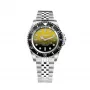 BOBROFF MAN BF0008-BFSTJ 44mm kvartsi analoginen kello teräs mesh musta kellotaulu