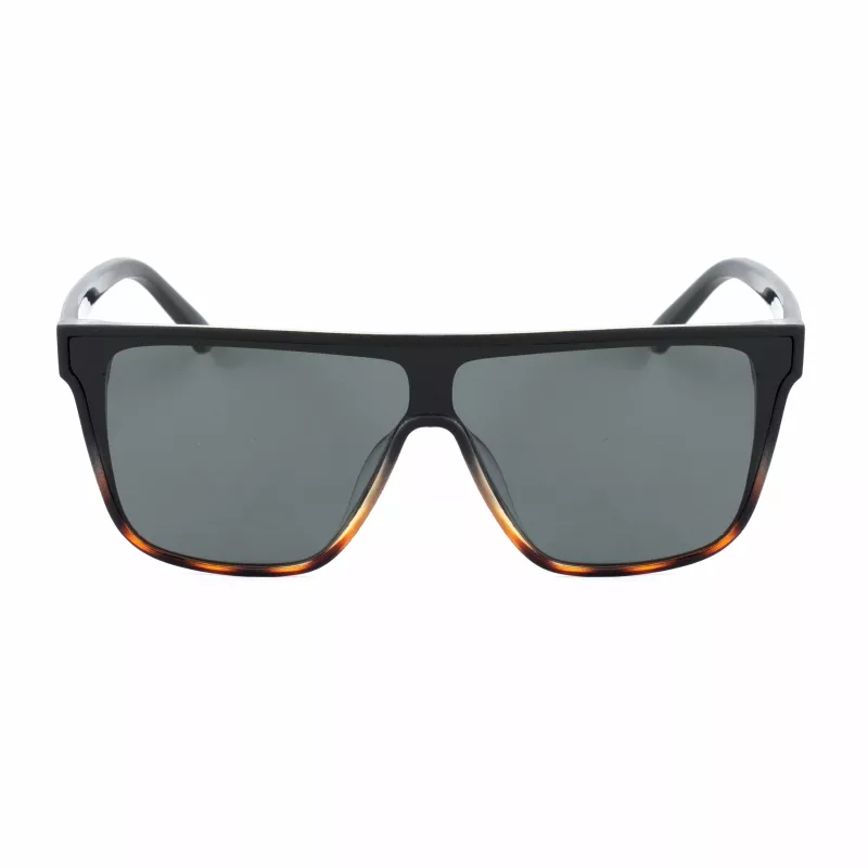 BOBROFF miesten aurinkolasit BFG0032-G11P, suorakaiteen muotoinen, polarisoitu - musta/harmaa