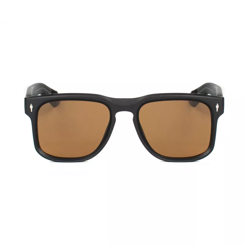 BOBROFF miesten aurinkolasit neliömäisellä muotoilulla BFG0016-C2 52 mm musta