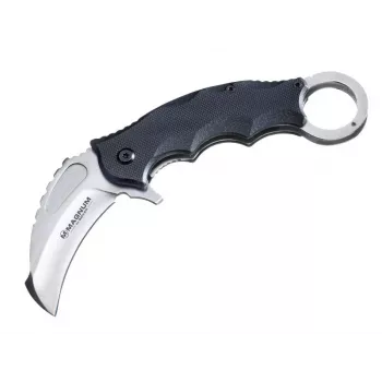 Boker Magnum Alpha Kilo taittoveitsi 440A ruostumaton terä drop-point-terä G-10 kahva Linerlock
