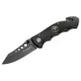 Boker Magnum USN Seals veitsi 01MB856 kiinteä taktinen veitsi, 440A ruostumaton teräs Clip Point yhdistelmähionta, G-10 kahva, Kydex-tuppi, musta