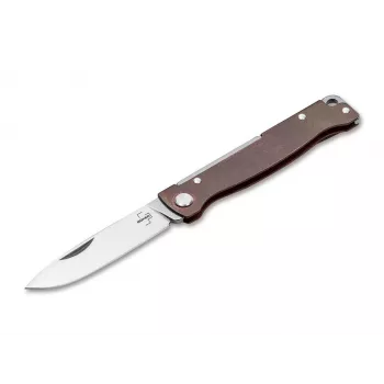 Böker Plus Atlas Copper veitsi D2 Slipjoint 70mm terä