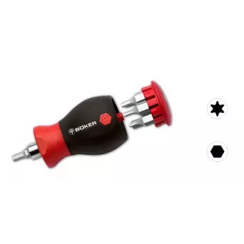 Boker Plus Wiha taittuva kuusiokoloavainsarja 9-osainen metrinen kuusiokolo 1,5-10 mm