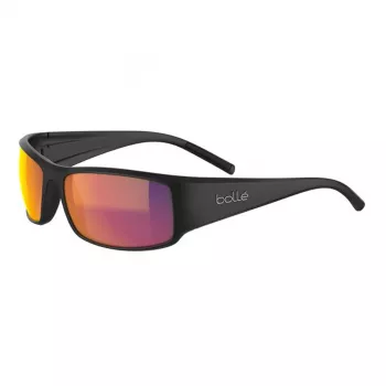 Bolle BS026006 unisex-aurinkolasit - mattamusta kehys, harmaat linssit, 63/17/130 mm