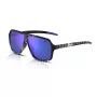 Bolle BS030008 unisex-aurinkolasit - mattamusta kehys, harmaat linssit - 60/10/140 mm