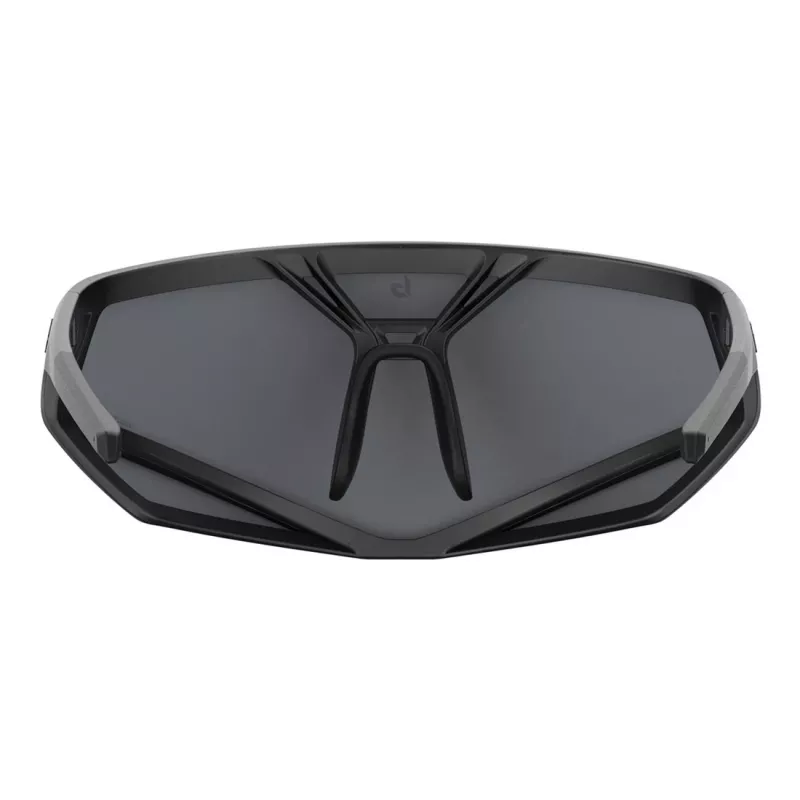 Bolle unisex-aurinkolasit BS033002 - mattamusta kehys, harmaat lasit, 155 mm