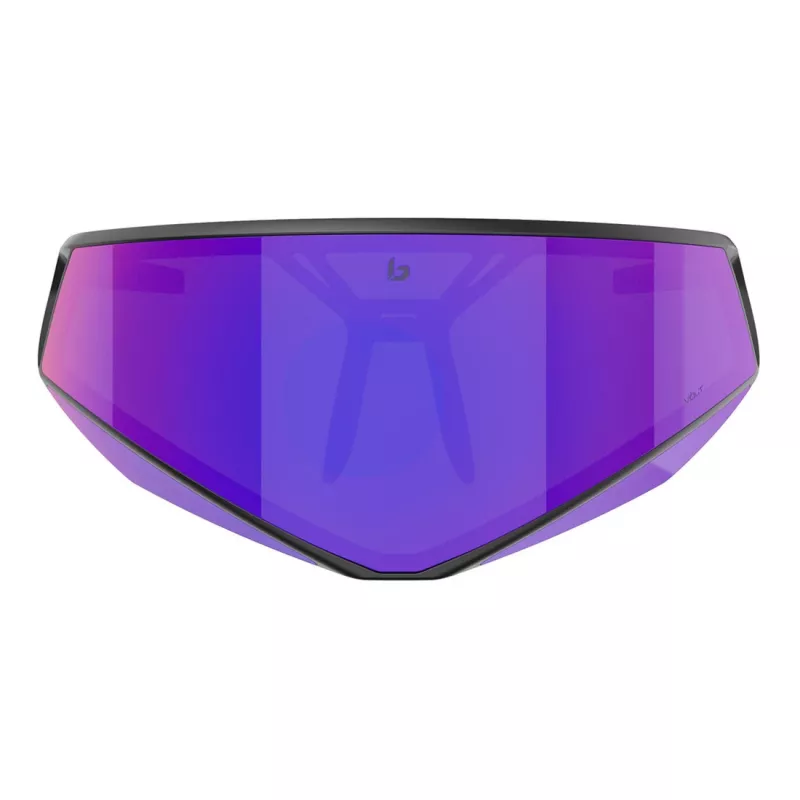 Bolle unisex-aurinkolasit BS033002 - mattamusta kehys, harmaat lasit, 155 mm