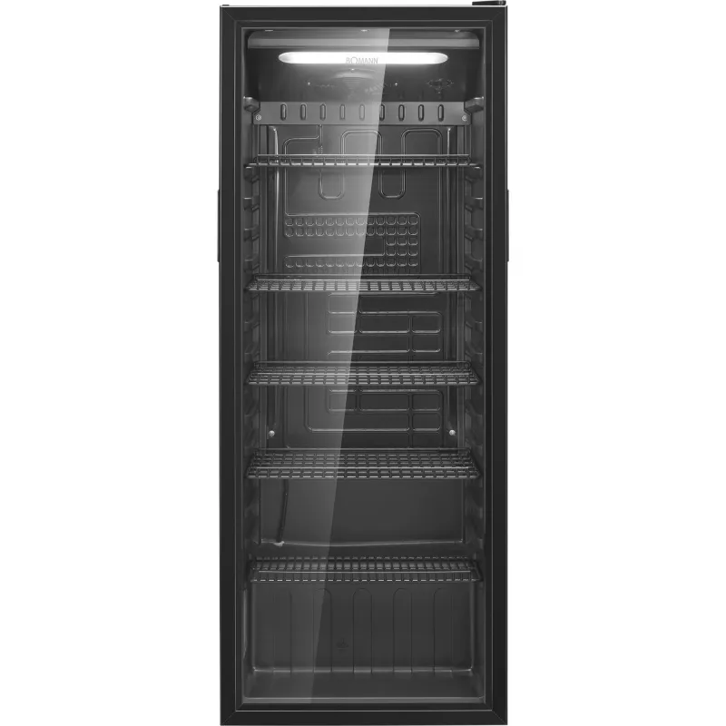 Bomann KSG 7292 jääkaappi lasiovella 143 cm valkoinen