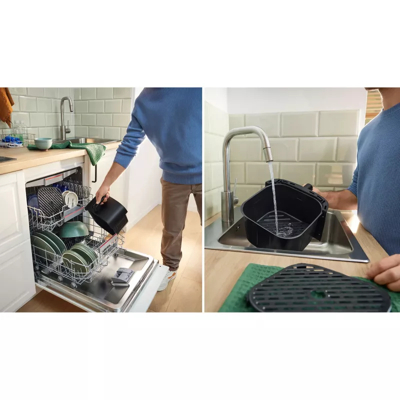 BOSCH Air Fryer MAF462B0 Series 4 (musta, 2050 W, kori 6,1 L)