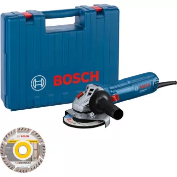 Bosch kulmahiomakone GWS 12-125 Professional + timanttilaikka sininen 1 200 W (06013A6102)