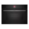Bosch CMG7241B1 kompakti mikroaaltouuni-yhdistelmäuuni, 45L, 900W, musta