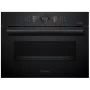 Bosch CSG856RC7 kalusteisiin asennettava kompakti höyryuuni, 47L, Touch Control, Home Connect