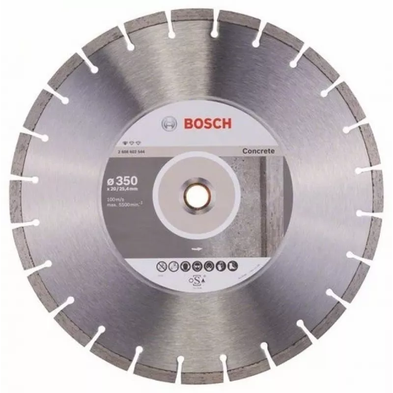 BOSCH timanttikatkaisulaikka 350x25,4 mm segmentoitu betonille