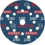 Bosch Expert M480 verkkohiomalaikka 150 mm P120 50 kpl:n pakkaus tarranauhakiinnitys monireikäinen epäkeskohiomakoneille 2608902449