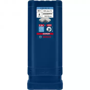 BOSCH EXPERT SDS plus-7X iskuporanterä 6mm 100mm työpituus 30 kpl:n sarja