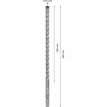 Bosch EXPERT SDS plus-7X -poranteräsarja 10 mm, 30 kpl, 265 mm pituus 2608900188
