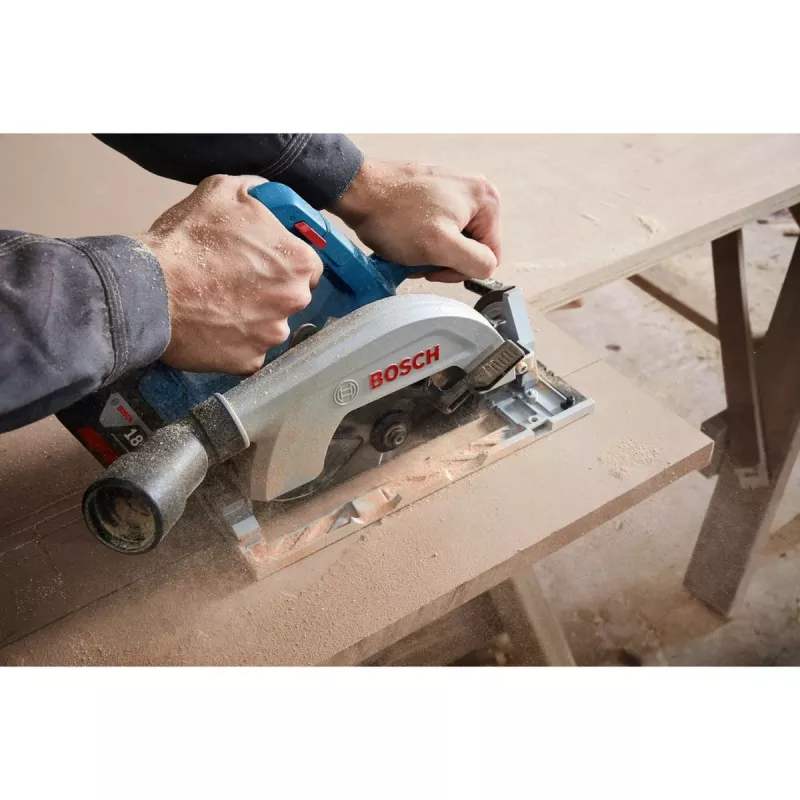 Bosch GKS 18V-57-2 Professional akkukäsisirkkeli Solo (terä 165 mm, 18 V, harjaton, L-BOXX)
