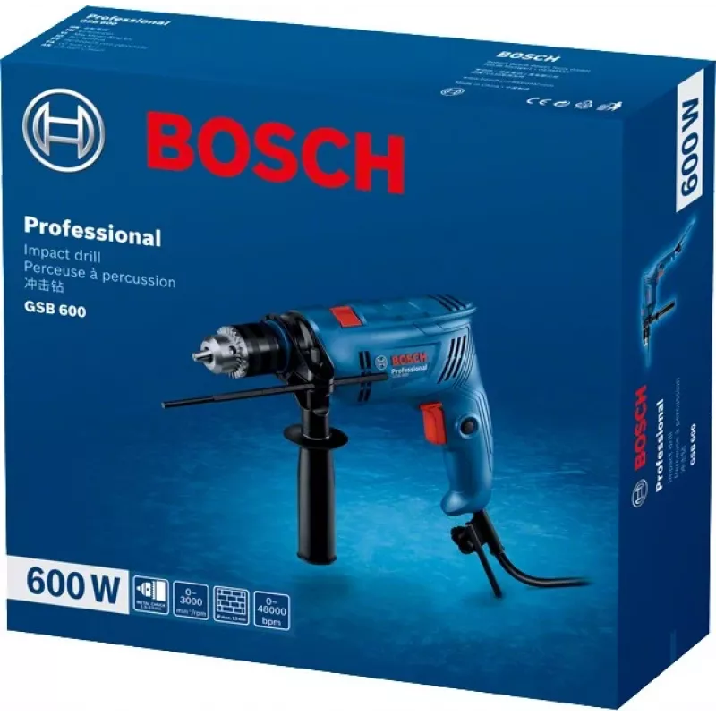 Bosch GSB 600 Professional 48000 kierr./min 1,7 kg