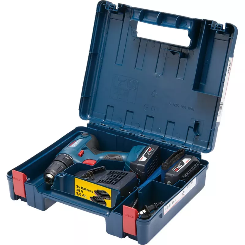 Bosch GSR 180 LI Professional akkuporakone 18V 2x2,0Ah Li-Ion
