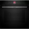 Bosch HBG7341B1 Series 8 kalusteisiin asennettava sähköuuni, 71L, pyrolyysipuhdistus, musta, 60 cm
