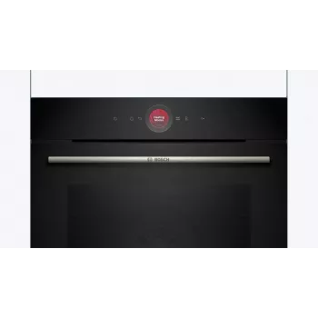 Bosch HBG7341B1 Series 8 kalusteisiin asennettava sähköuuni, 71L, pyrolyysipuhdistus, musta, 60 cm