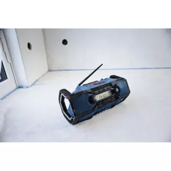 BOSCH HEAVY DUTY GPB18V-3C Professional Bluetooth FM-radio (sininen/musta, laite ilman akkua)