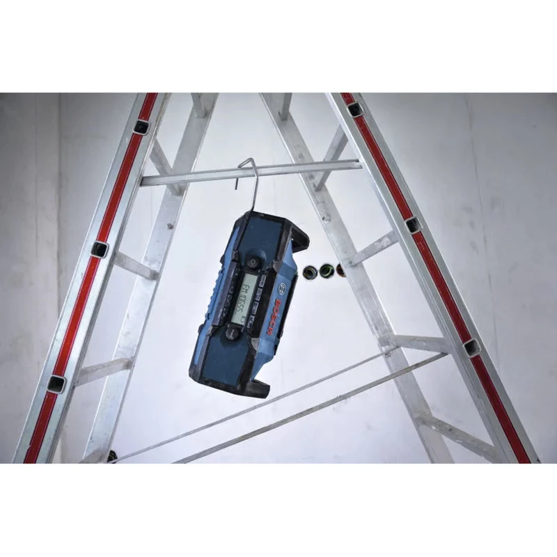 BOSCH HEAVY DUTY GPB18V-3C Professional Bluetooth FM-radio (sininen/musta, laite ilman akkua)