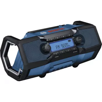 BOSCH HEAVY DUTY GPB18V-3C Professional Bluetooth FM-radio (sininen/musta, laite ilman akkua)