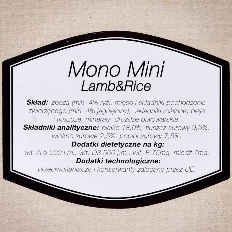 Bosch Mono Mini lammas & riisi märkäruoka koirille 0,9 kg