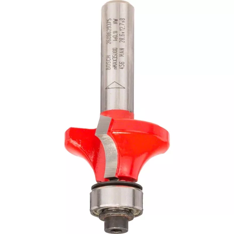 Bosch Power Tools Expert puun pyöristysjyrsin, säde 7,9 mm, 8 mm varsi, kaksiteräinen, kuulalaakerilla