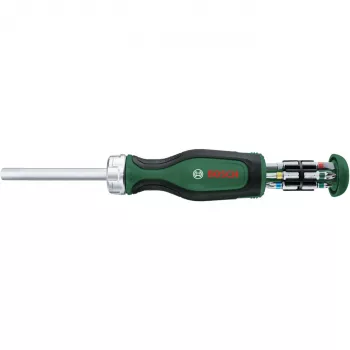 Bosch PowerTools ruuvauskärkiräikkäsarja, 13 osaa, vääntömomentti jopa 50 Nm, vihreä/musta (1600A032V0)