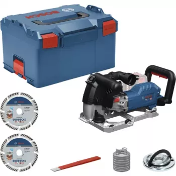 BOSCH PowerTools akku-urajyrsin GNF 18V-40 Professional Solo, 18 V (sininen/musta, ilman akkua ja laturia, L-BOXX-laatikossa)