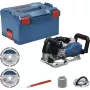 BOSCH PowerTools akku-urajyrsin GNF 18V-40 Professional Solo, 18 V (sininen/musta, ilman akkua ja laturia, L-BOXX-laatikossa)