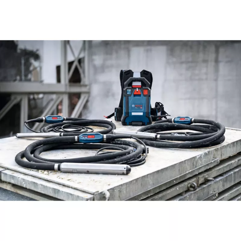 BOSCH POWERTOOLS GPU 18V-2 DI akkukäyttöinen suurtaajuustärytinjärjestelmä (laatikossa)