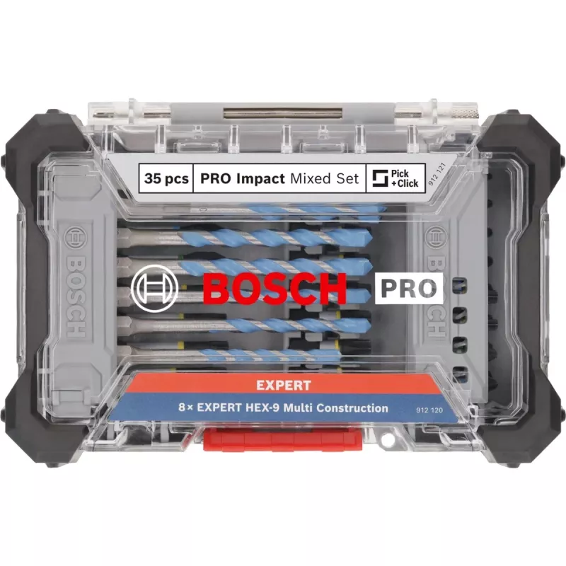 Bosch PRO Impact ja Multi -sarja 35-osainen ruuvauskärkisarja 2608521U82